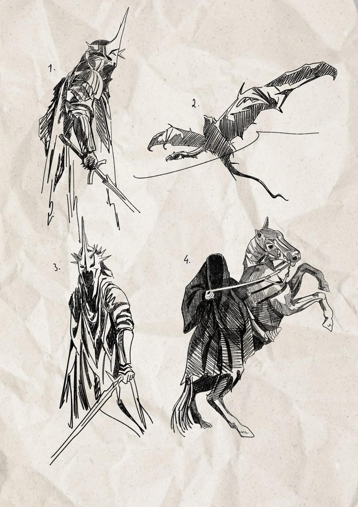 Lord of the Rings inspired designs by Song (2025 Round 2)