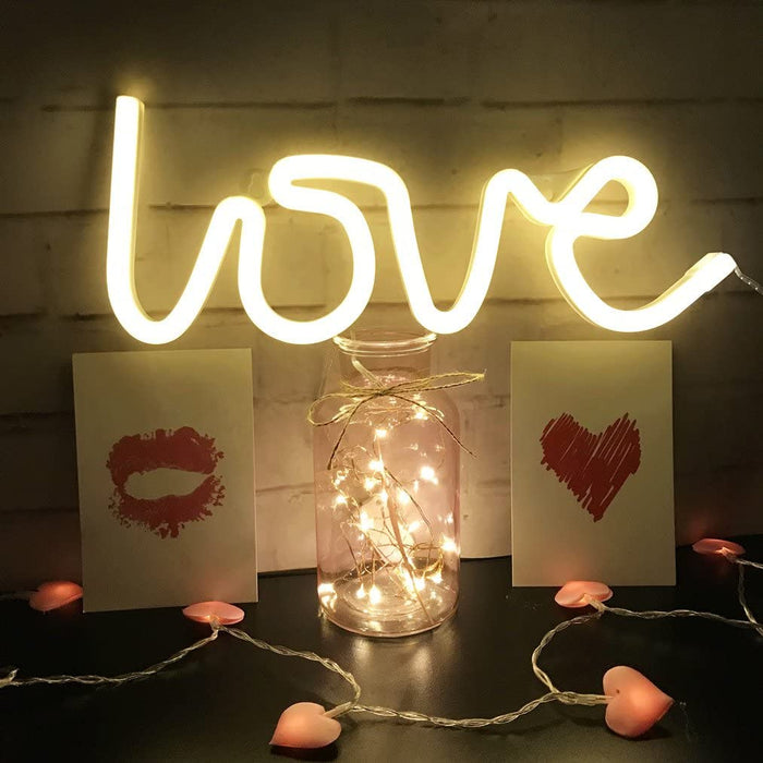 Gadget Gerbil Love Neon Sign