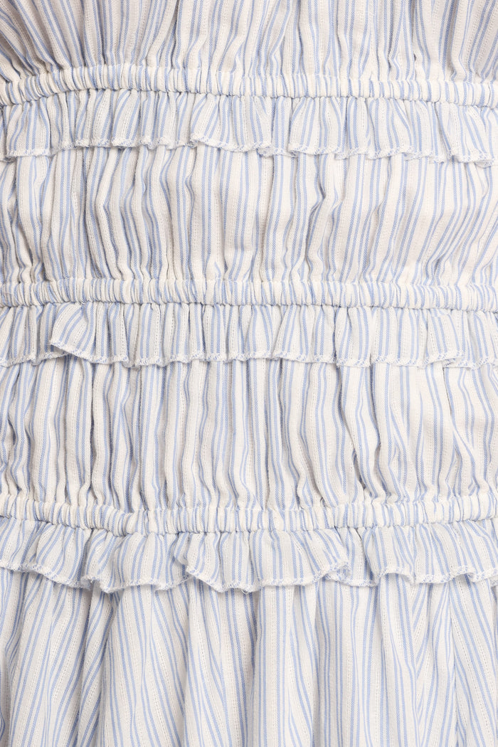 Petal and Pup USA DRESSES Lune Mini Dress - Blue Stripe (Hold for Rack)
