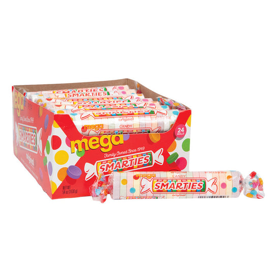 Mega Smarties Rolls - 24ct