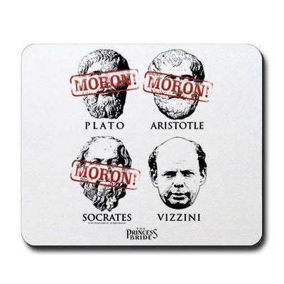 Morons! Mousepad