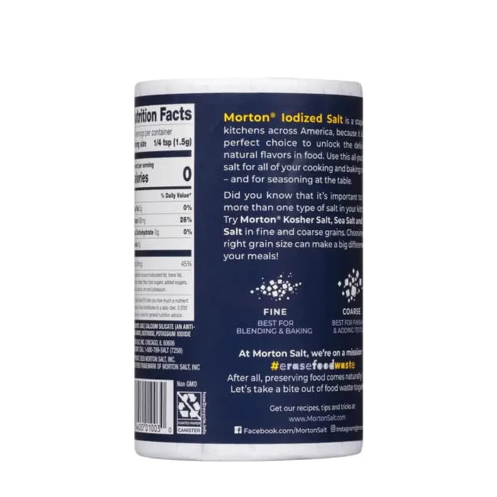 Morton Salt Plain - 26 oz