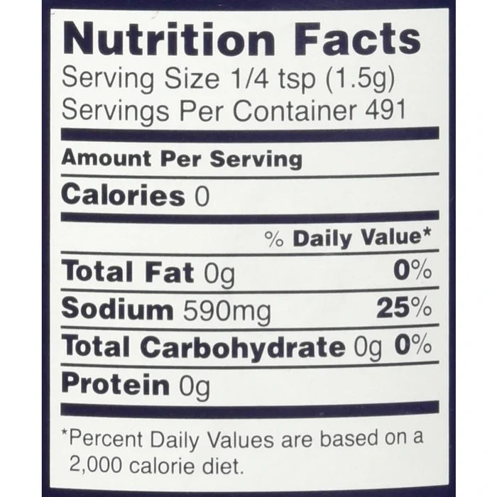 Morton Salt Plain - 26 oz