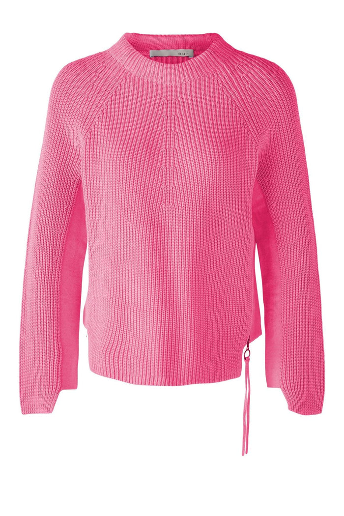 Oui 77657 Pullover Fuchsia - Dotique - Oui