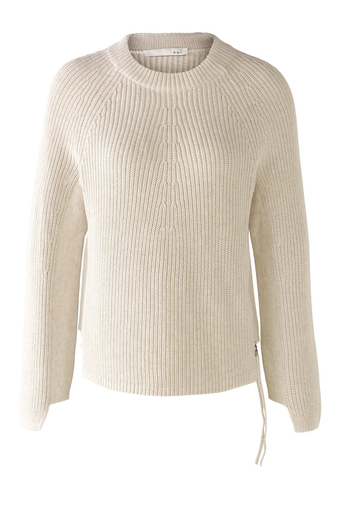 Oui 77657 Stone Jumper Front | Dotique 2