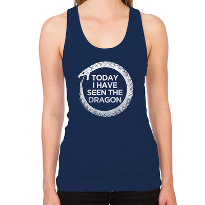 Ouroboros Dragon Women's Racerback Tank