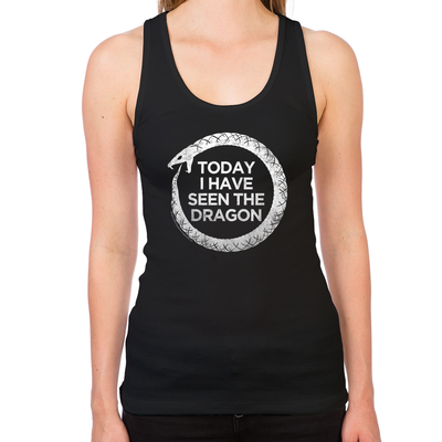 Ouroboros Dragon Women's Racerback Tank