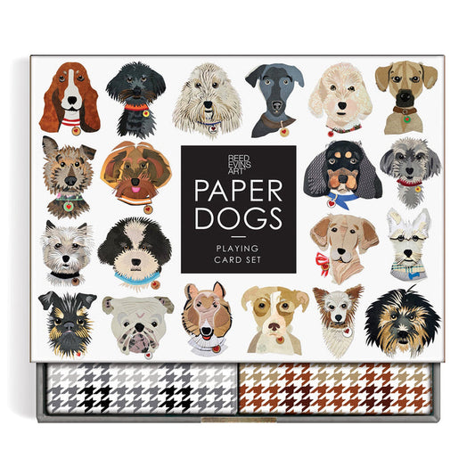 Paper Dogs Playing Card Set Galison