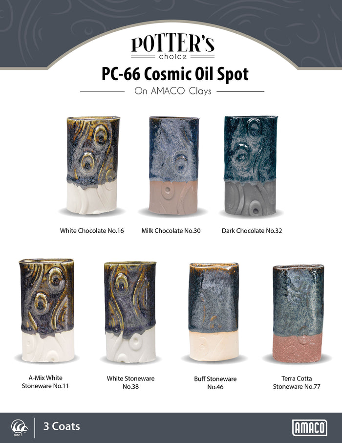 PC-66 Pt Cosmic Oilspot