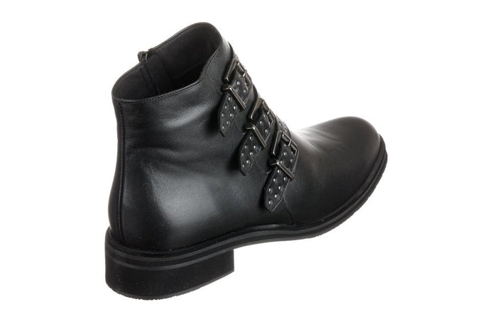 PIE BLONDIE BLACK ANKLE BOOTS - Crispins Shoes