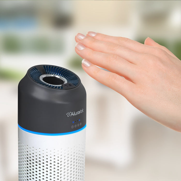Aluratek Portable HEPA Air Purifier for Personal Spaces and Cars Motion