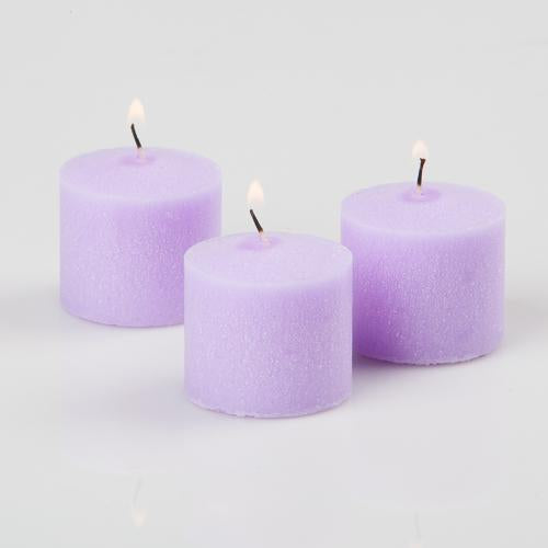 richland votive candles unscented lavender 10 hour set of 12