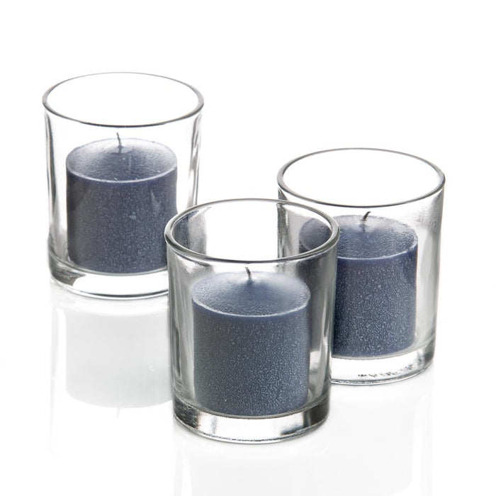 Richland Votive Candles Unscented Navy Blue 10 Hour Set of 72