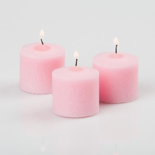 richland votive candles unscented pink 10 hour set of 72