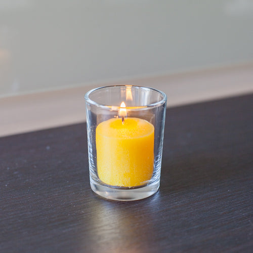 richland votive candles unscented yellow 10 hour set of 72