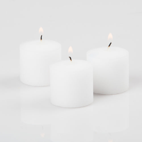 Richland Votive Candles White Fresh Laundry Scented 10 Hour Set of 72