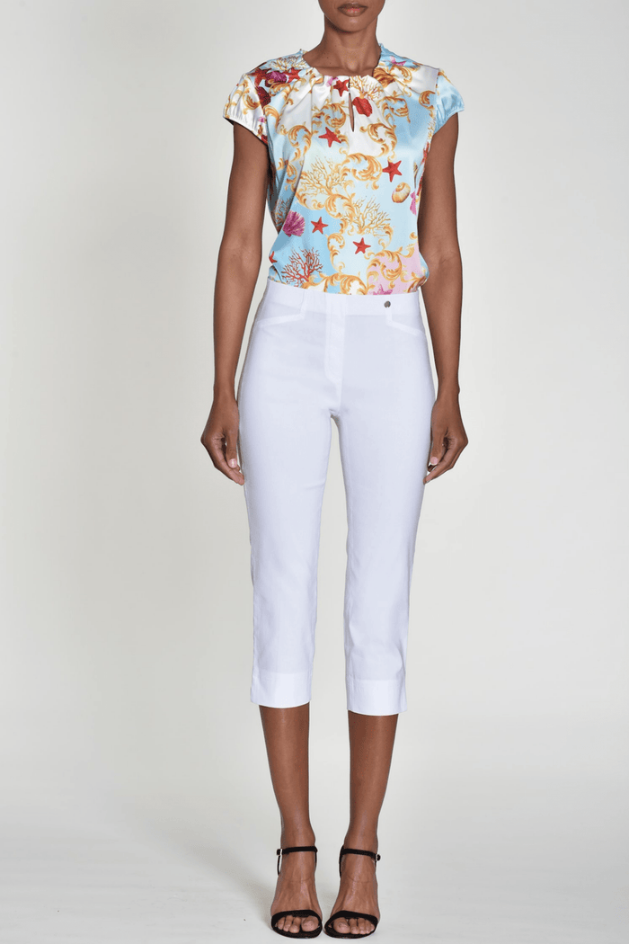 Robell 51636-5499 Rose 07 Crop Trouser (55cm) - Various Colours - Dotique