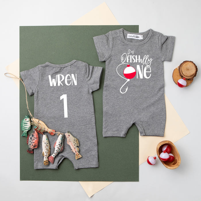 Shorts "Ofishally One" Slim Fit 1st Birthday Romper