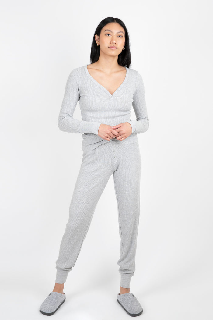 Textured Essentials Banded Pant Sleepwear P.J. Salvage