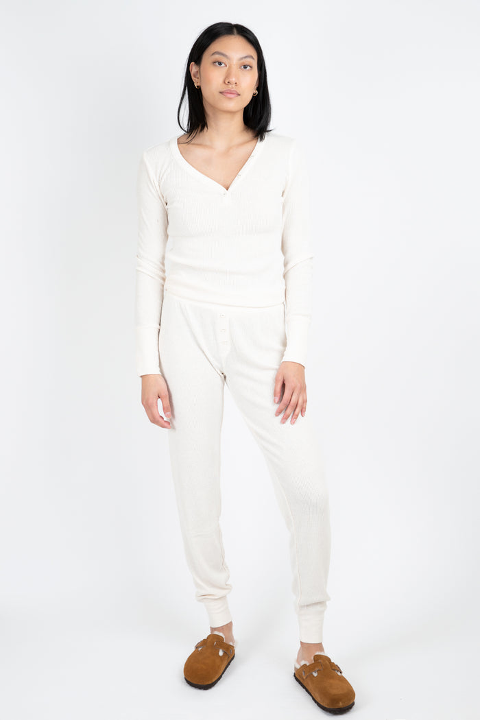 Textured Essentials Banded Pant Sleepwear P.J. Salvage