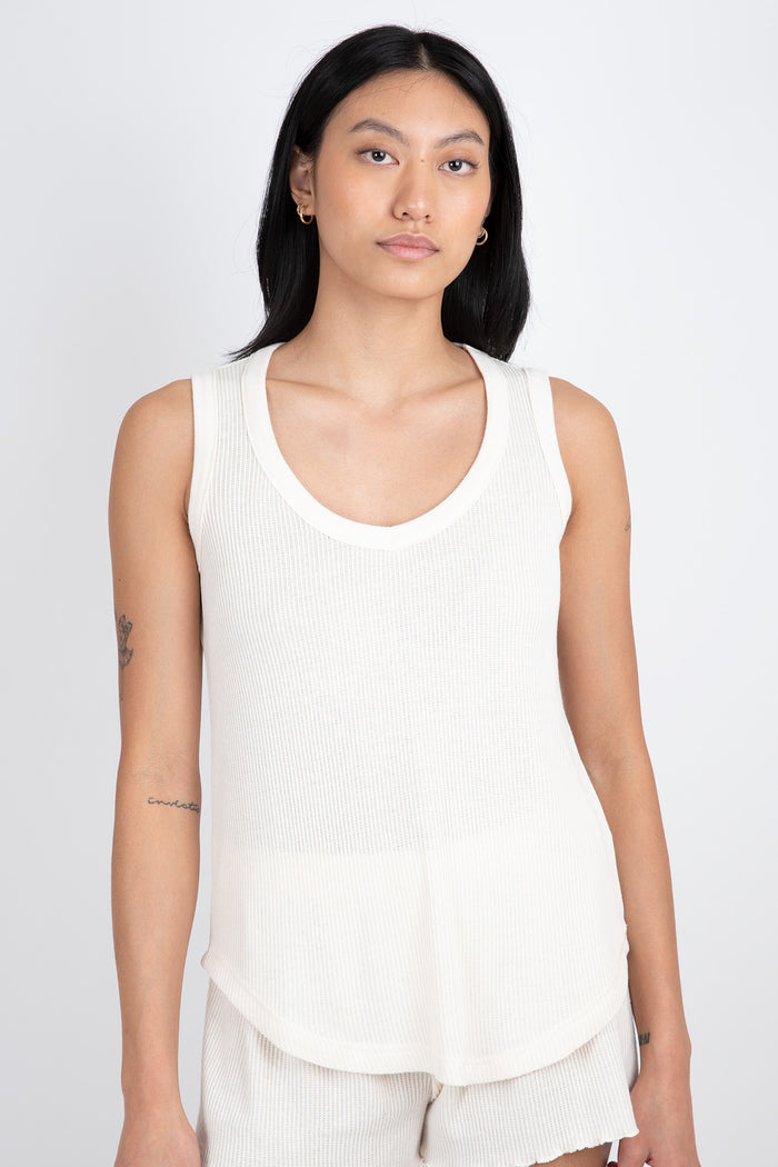 Textured Essentials Tank Sleepwear P.J. Salvage