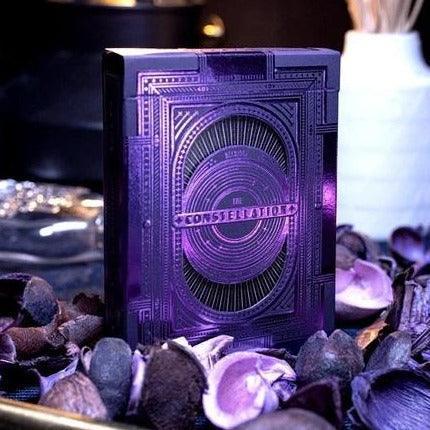 The Constellation Playing Cards - Mystique Purple Playing Cards by DECKIDEA