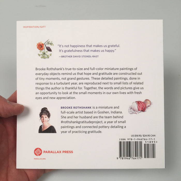 Tiny Gratitudes, a book by Brooke Rothshank