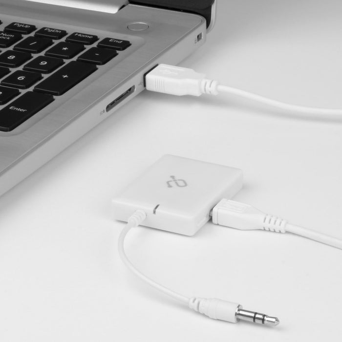 Aluratek Universal Bluetooth Audio Transmitter Charging