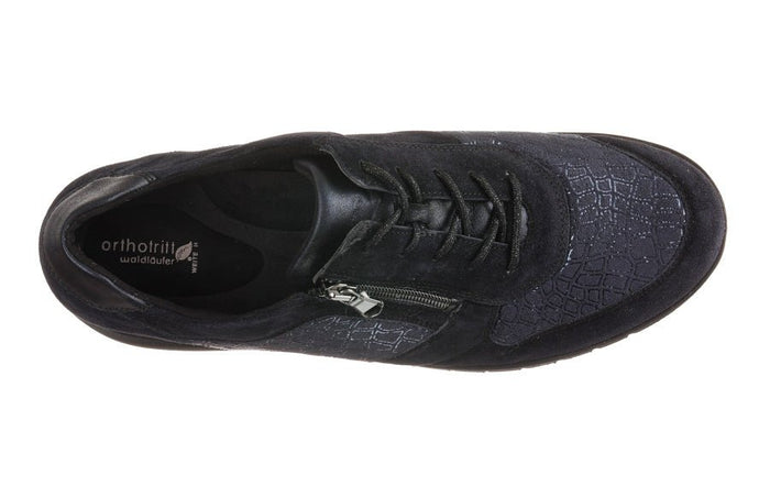 Wal Texture Navy - Crispins Shoes