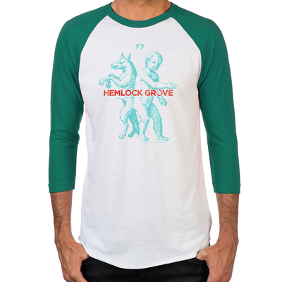Werewolf Men's Baseball T-Shirt