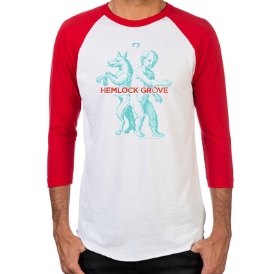 Werewolf Men's Baseball T-Shirt