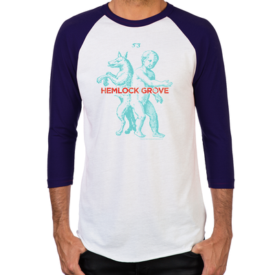 Werewolf Men's Baseball T-Shirt