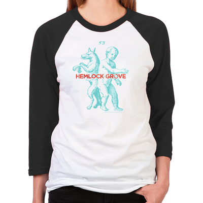 Werewolf Unisex Baseball T-Shirt