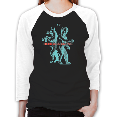 Werewolf Unisex Baseball T-Shirt