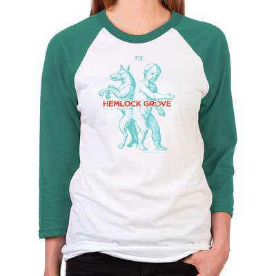 Werewolf Unisex Baseball T-Shirt