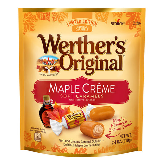 Werther's Original Maple Creme Soft Caramel Candy - 10 Count