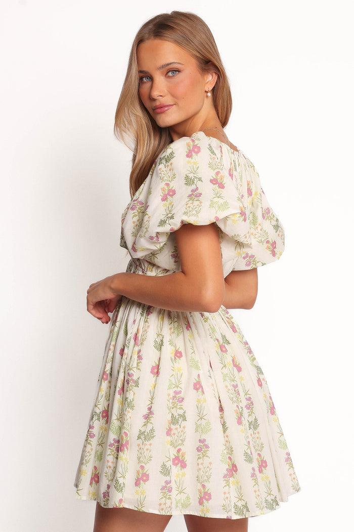 Petal and Pup USA DRESSES Zadie Mini Dress - Light Green
