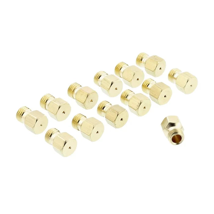 Zanussi LPG JETS Hob LPG Gas Jet Nozzle Kit 50x2 71x3 73x1 74x1 79x1 82x1 86x2 88x1 95x1